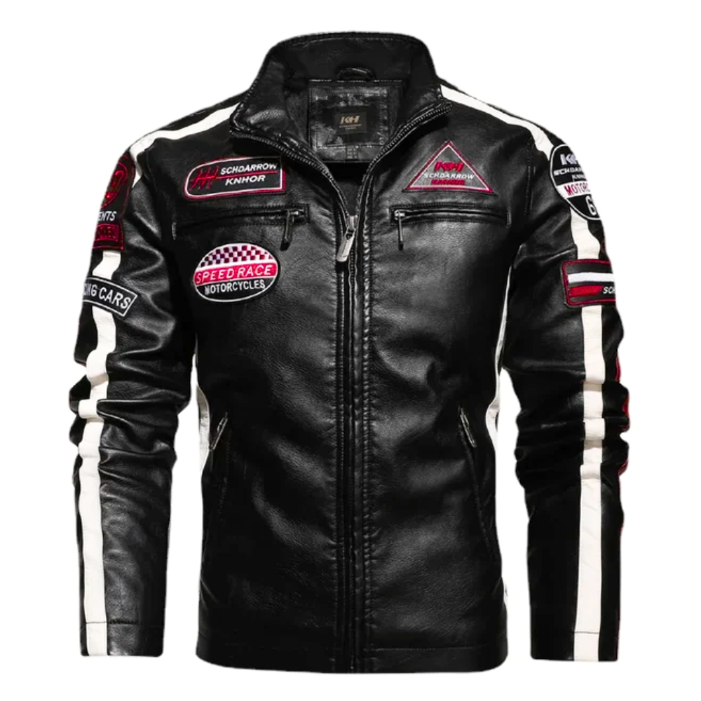 Chaqueta Biker en Cuerotex Premium