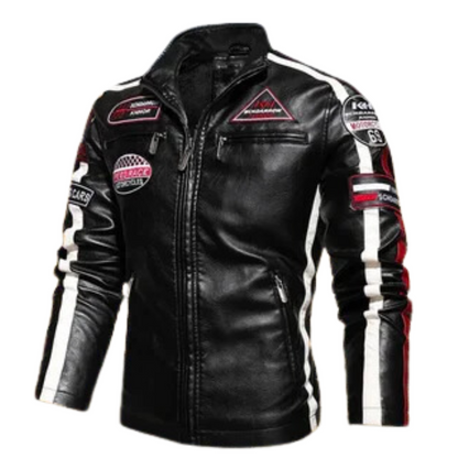 Chaqueta Biker en Cuerotex Premium