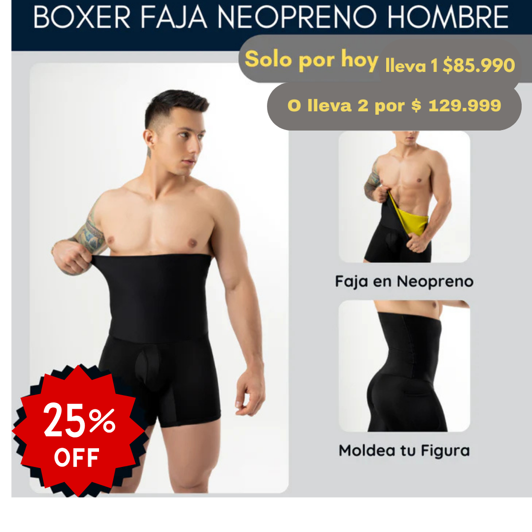 BOXER FAJA NEOPRENO